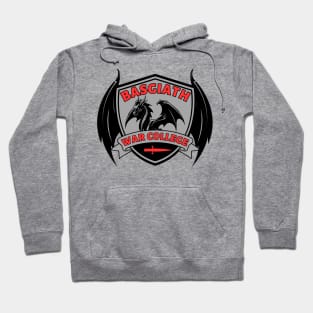 Basgaith Winged Crest Red Hoodie